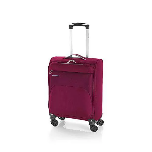 Gabol - Zambia | Maleta de Cabina de Tela de 38 x 55 x 20 cm con Capacidad para 31 L de Color Burdeos