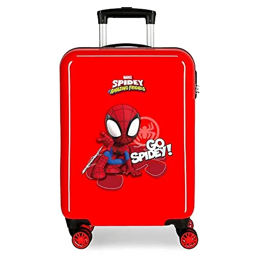 Marvel Go Spidey Maleta de cabina Rojo 38x55x20 cm