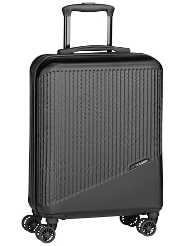travelite Maleta de equipaje de mano con 4 ruedas pequeña de 34 litros