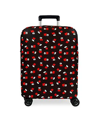 Disney Funda para Maleta de Cabina Minnie, Negra de Disney