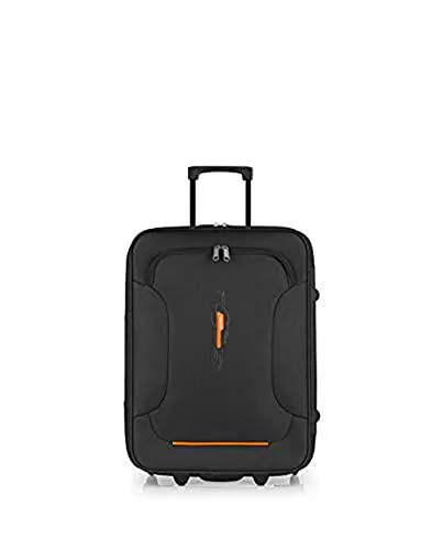 Gabol - Week | Maleta de Cabina de Tela de 40 x 55 x 20 cm con Capacidad para 34 L de Color Negro