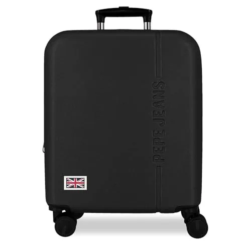 Pepe Jeans Aris Maleta de Cabina Negro 40x55x20 cm