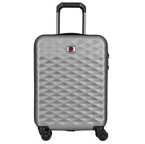 Wenger Lumen 20" Hardside Luggage Global Carry-On - Plateado Maleta