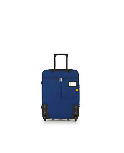 Gabol - Week | Maleta de Cabina de Tela de 40 x 55 x 20 cm con Capacidad para 34 L de Color Azul