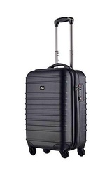 Lightpak 949762 - Maleta Trolley ABS, 4 Ruedas, Color Negro