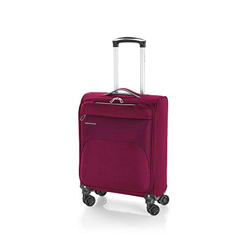 Gabol - Zambia | Maleta de Cabina de Tela de 38 x 55 x 20 cm con Capacidad para 31 L de Color Burdeos