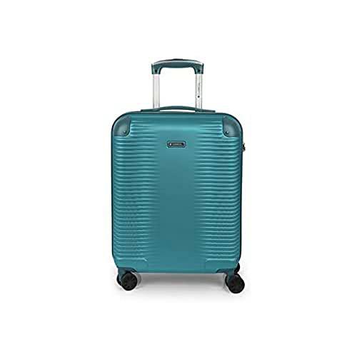 Gabol - Balance | Maleta de Cabina Rigidas de 40 x 55 x 20 cm con Capacidad para 32 L de Color Turquesa
