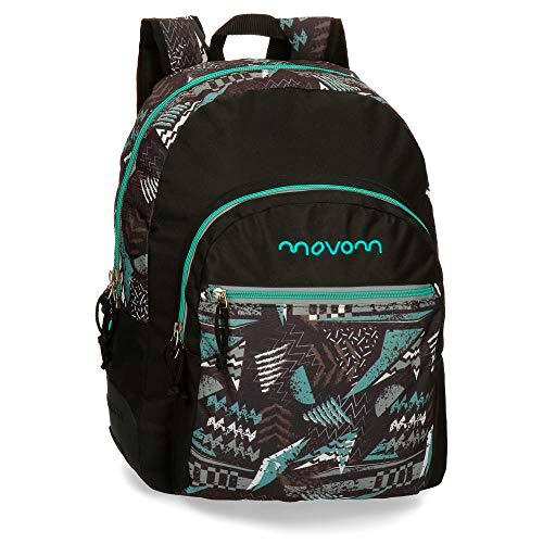 Movom Arrow Mochila Doble Compartimento Adaptable a Carro Multicolor 33x44x13,5 cms Poliéster 19.6L