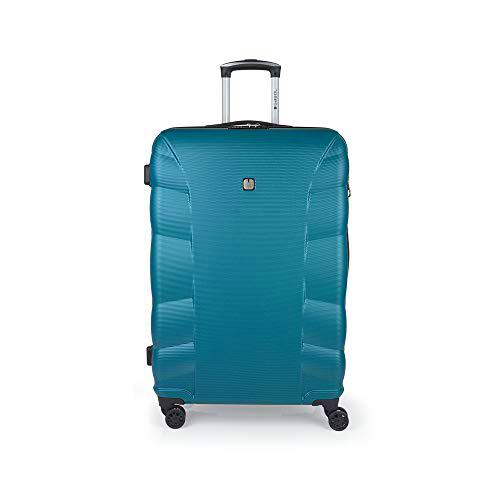 Gabol - London | Maleta de Viaje Grande Dura de 51 x 77 x 31 cm con Capacidad para 115 L de Color Turquesa