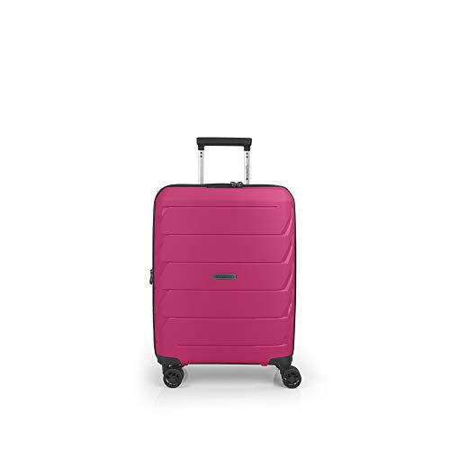 Gabol - Sakura | Maleta de Cabina Duras de 39 x 55 x 22 cm con Capacidad para 45 L de Color Coral
