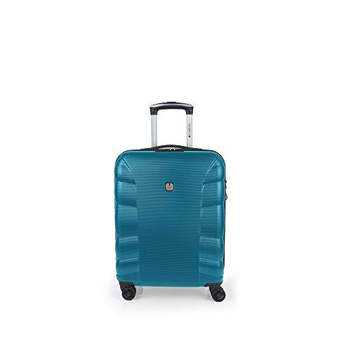 Gabol - London | Maleta de Cabina Rigidas de 40 x 55 x 20 cm con Capacidad para 47 L de Color Turquesa