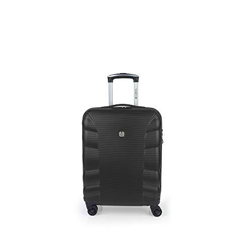 Gabol - London | Maleta de Cabina Rigidas de 40 x 55 x 20 cm con Capacidad para 47 L de Color Negro