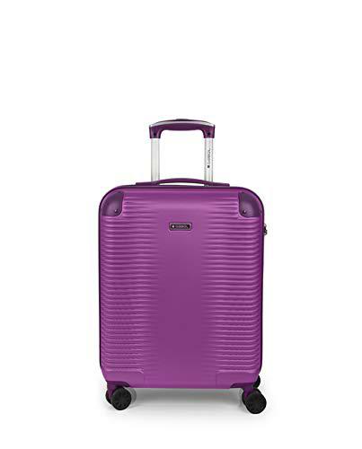 Gabol - Balance | Maleta de Cabina Rigidas de 40 x 55 x 20 cm con Capacidad para 32 L de Color Ciruela