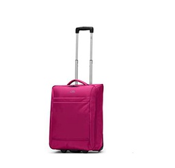 Ciak Roncato Trolley Cabina Equipaje de Mano Serie Smart en Tejido Jacquard Color Frambuesa