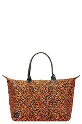 Mi-Pac Mi-Pac Weekender Nylon Leopard - Black Equipaje de Mano 55 Centimeters 35 Multicolor (Leopard Print)