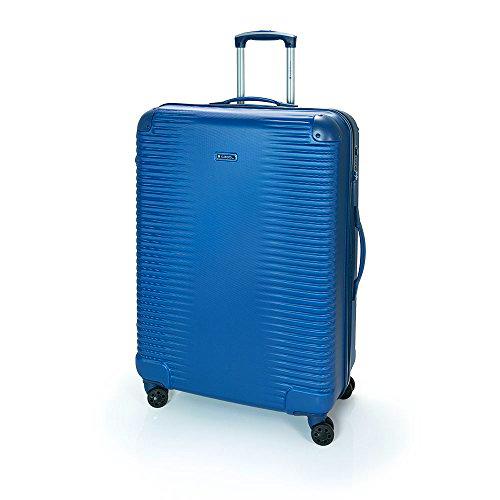 Gabol - Balance | Maletas de Viaje Grandes Rigidas de 52 x 76 x 28 cm con Capacidad para 85 L de Color Azul