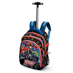 Liga de la justicia KM-37816 2018 Maleta, 55 cm, 1 litro, Multicolor