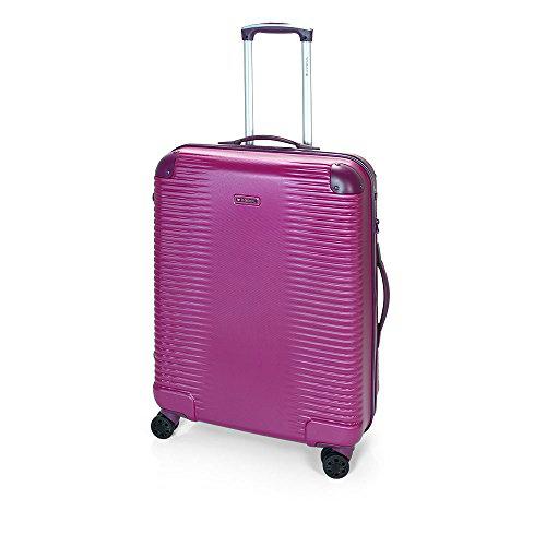 Gabol - Balance | Maletas de Viaje Medianas Rigidas de 47 x 66 x 25 cm con Capacidad para 55 L de Color Ciruela