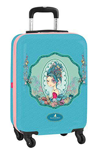 Safta SANTORO Trolley Cabina 20" Maleta Ruedas y Candado de Seguridad Mirabelle Marina