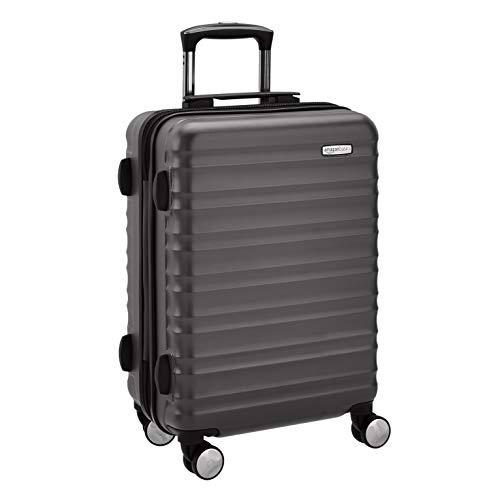 Amazon Basics - Maleta rígida de alta calidad, con ruedas y cerradura TSA incorporada