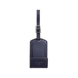 Hexagona-Encore, Hexagona Paris-Etiqueta de Equipaje-para Hombre-Colección Encore-Azul Marino-en Piel de Vacuno Flor de búfalo- Cartera-Compatible con Tarjeta de crédito Hombre