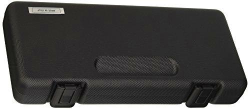 Negrini 5024 - Maleta de plástico (30 cm), Color Negro