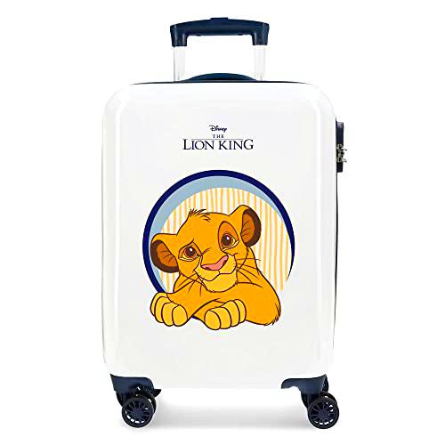 Disney El Rey Leon Maleta de cabina Multicolor 38x55x20 cms Rígida ABS Cierre de combinación lateral 34L 2 kgs 4 Ruedas dobles