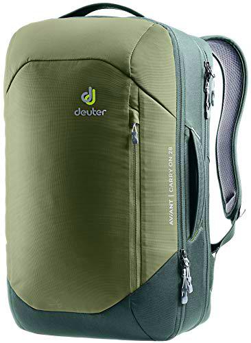 Deuter Aviant Carry On 28 Maleta, Unisex Adulto, De Color Caqui-Hiedra, 28 L