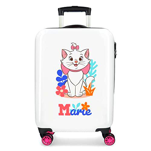 Disney Aristogatos Maleta de cabina Multicolor 38x55x20 cms Rígida ABS Cierre de combinación lateral 34L 2 kgs 4 Ruedas dobles