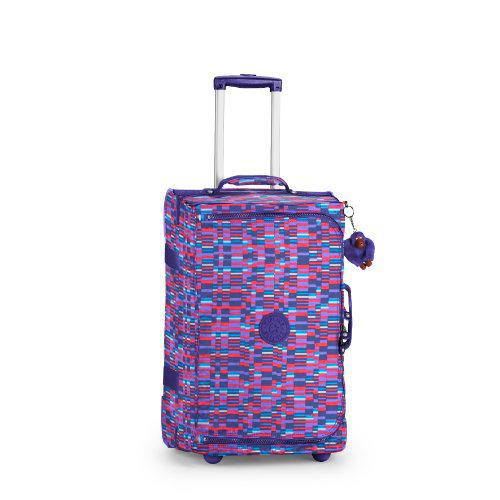 Kipling Teagan Bolsa de viaje, 55 cm, 39 Litros, Multicolor (Stone Print)