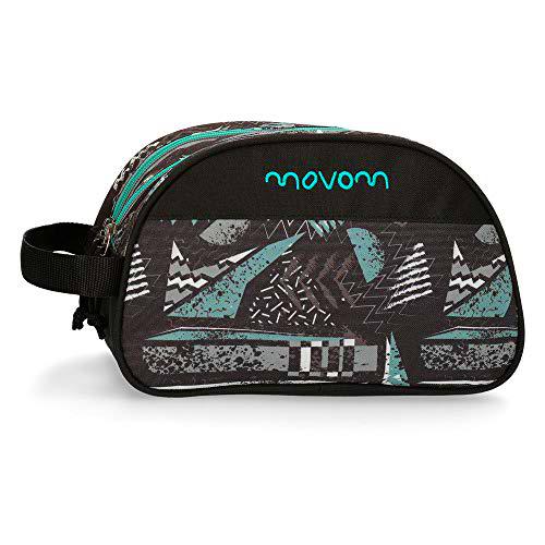 Movom Arrow Neceser Dos Compartimentos Adaptable Multicolor 26x16x12 cms Poliéster