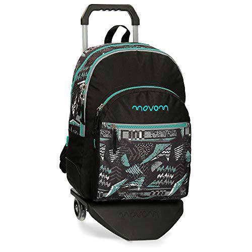 Movom Arrow Mochila Doble Compartimento con Carro Multicolor 33x44x13,5 cms Poliéster 19.6L