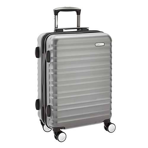 Amazon Basics - Maleta rígida , con ruedas y cerradura TSA incorporada