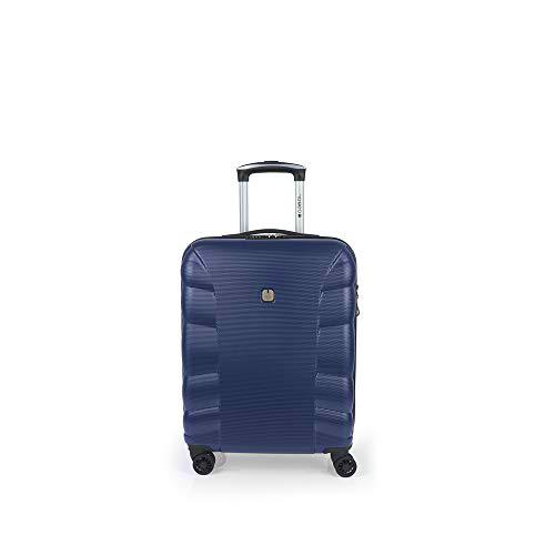 Gabol - London | Maleta de Cabina Rigidas de 40 x 55 x 20 cm con Capacidad para 47 L de Color Azul