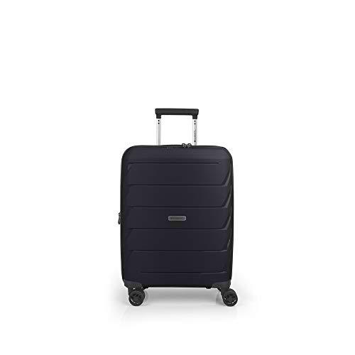 Gabol - Sakura | Maleta de Cabina Duras de 39 x 55 x 22 cm con Capacidad para 45 L de Color Negro