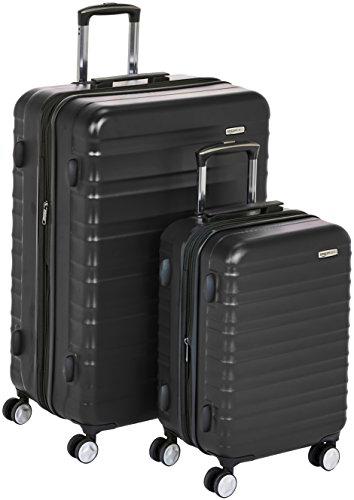 Amazon Basics - Maleta rígida «Hardside», con ruedas giratorias y cerradura TSA incorporada