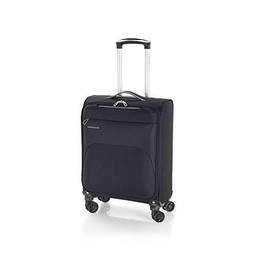 Gabol - Zambia | Maleta de Cabina de Tela de 38 x 55 x 20 cm con Capacidad para 31 L de Color Negro