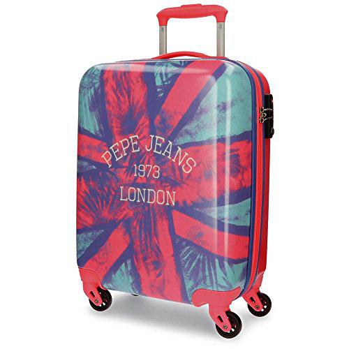 Pepe Jeans Anette Equipaje de Mano, 55 cm, 35 Litros, Multicolor