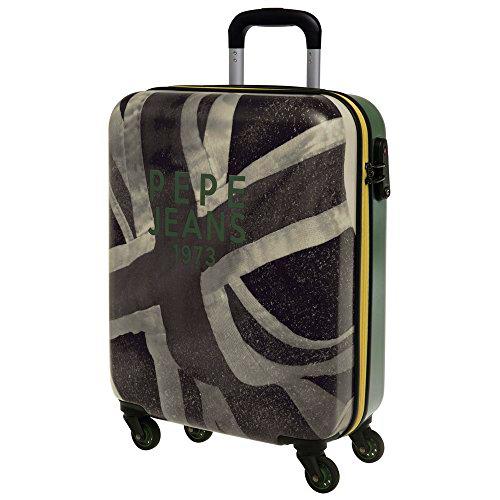 Pepe Jeans Otto Equipaje de Mano, 38 Litros, Color Verde
