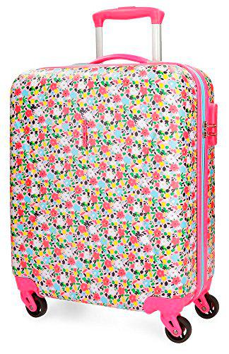 Roll Road Pretty Coral Equipaje de Mano, 55 cm, 36 litros, Multicolor