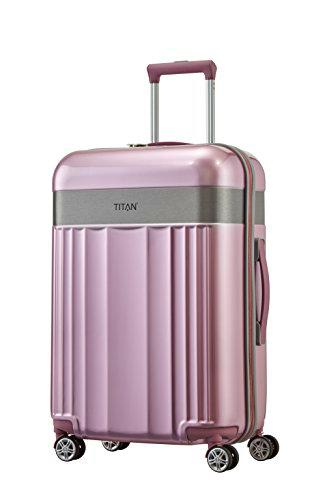 TITAN Maleta de 4 Ruedas Talla M con Candado TSA, Serie de Equipaje Spotlight: Maleta de Ruedas Noble en Colores de Moda