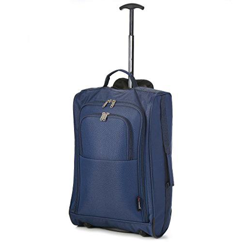 5 Cities - Bolsa de Transporte 2 en 1, Color Azul Marino
