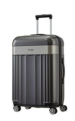 TITAN Maleta de 4 Ruedas Talla M con Candado TSA, Serie de Equipaje Spotlight: Maleta de Ruedas Noble en Colores de Moda
