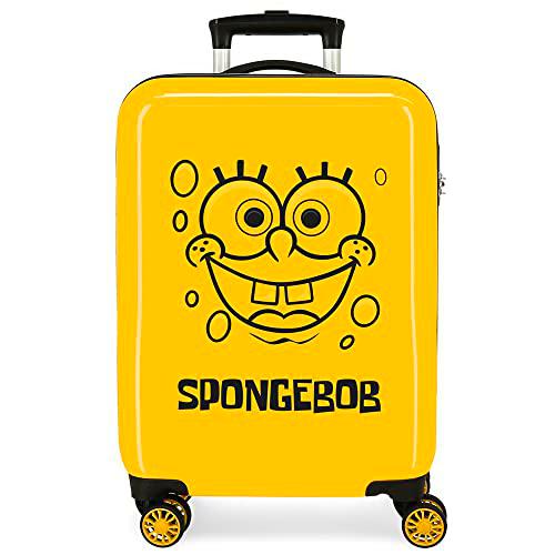 Bob Esponja 2771721 Sponge Bob Maleta de Cabina, Cierre de Combinación Lateral
