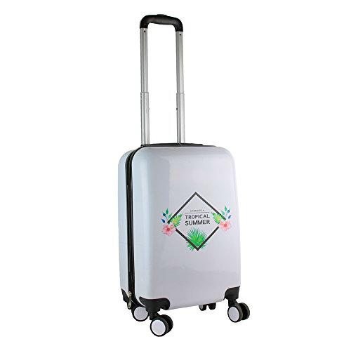 JET LAG Equipaje de Cabina, Blanco (Blanco) - VO1200