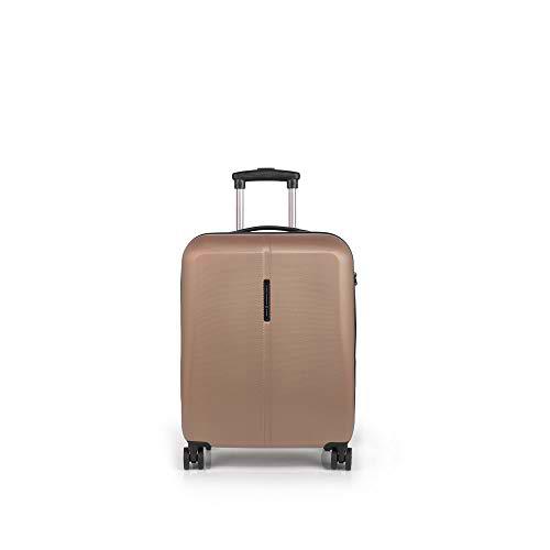 Gabol - Paradise | Maleta de Cabina Rigida de 39 x 55 x 20 cm con Capacidad para 34 L de Color Beige