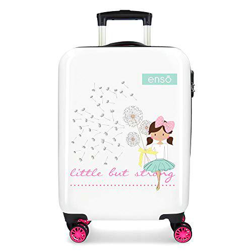 Enso Fantasy Maleta de cabina Multicolor 37x55x20 cms Rígida ABS Cierre combinación 32L 2,5Kgs 4 Ruedas dobles Equipaje de Mano