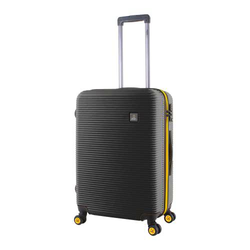 NATIONAL GEOGRAPHIC Abroad Equipaje de Mano 67 Centimeters 65 Negro (Black)