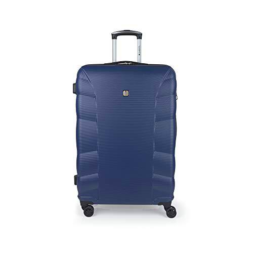 Gabol - London | Maleta de Viaje Grande Dura de 51 x 77 x 31 cm con Capacidad para 115 L de Color Azul