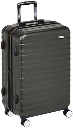 Amazon Basics - Maleta rígida de alta calidad, con ruedas y cerradura TSA incorporada